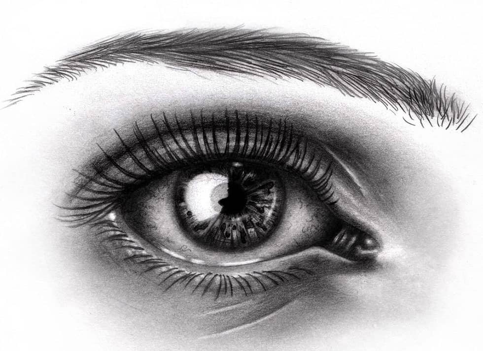 Critical Drawing Of Sad Eyes | Perkins Blog