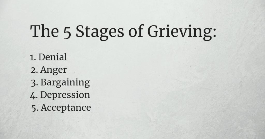 The 5 Stages Of Grieving The End Of A Relationship